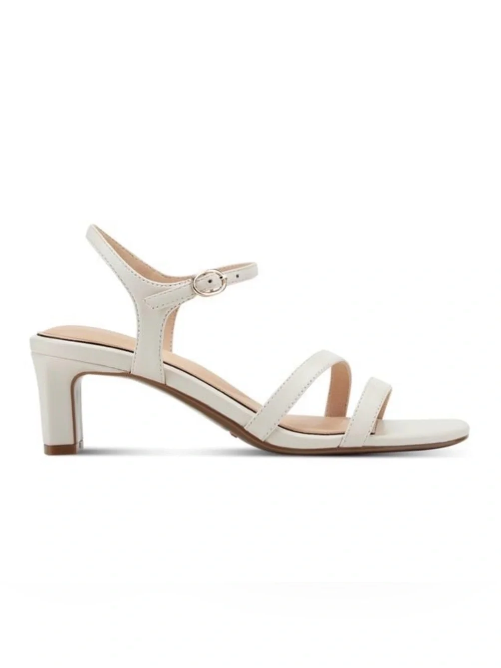 Rockport Total Motion RWTEDDY White Leather Strappy Sandals Size 8 NWOT